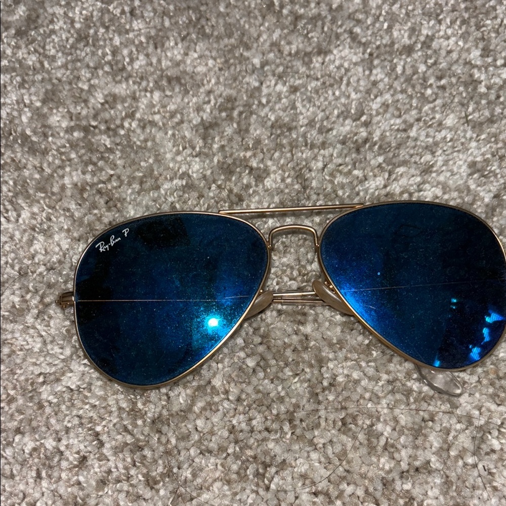 Ray-Ban Blue Aviator Sunglasses